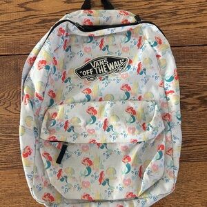 Disney’s The Little Mermaid VANS Colab Backpack Book Bag with  Ariel